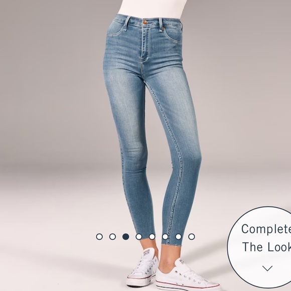 Abercrombie & Fitch Jeans Abercrombie Fitch Simone High Rise Jean